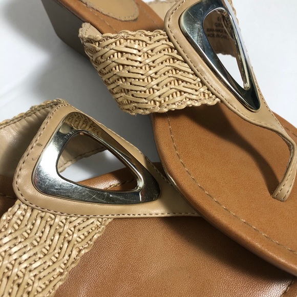 Impo Thong sandals ginger/Tan Size 6.5M - Picture 6 of 10